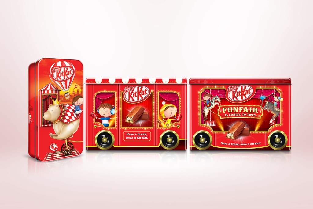 KitKat Festive Xmas Packaging